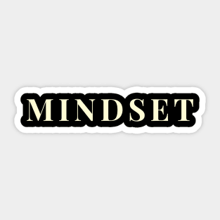 Mindset Sticker